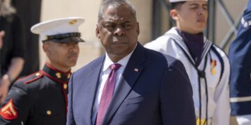 U.S. Defence Secretary Lloyd Austin arrives in India on two-day visit