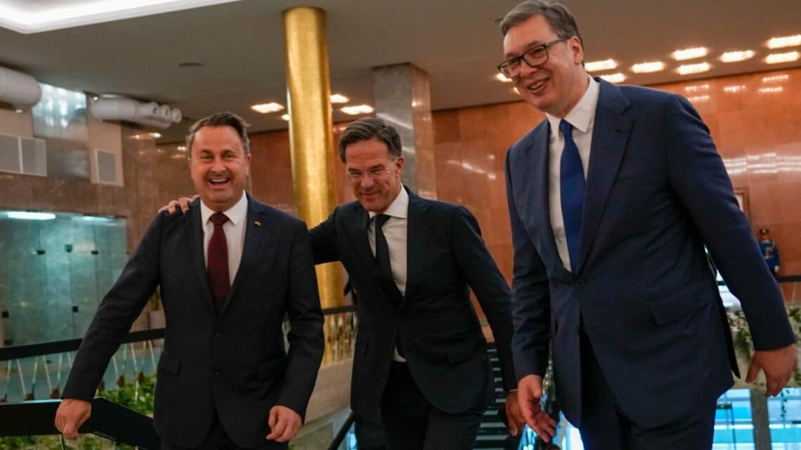 Dutch, Luxembourgish PMs push Serbia, Kosovo to defuse tensions under Ukraine war’s shadow