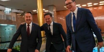 Dutch, Luxembourgish PMs push Serbia, Kosovo to defuse tensions under Ukraine war’s shadow