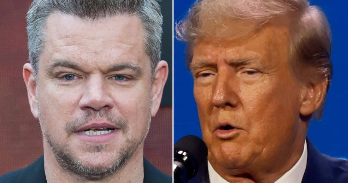 Matt Damon Swipes At Trump Campaign's Use Of 'Air' Monologue