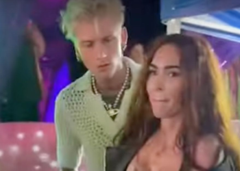 Megan Fox Shoved As Machine Gun Kelly Gets In Fights At Fair