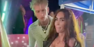 Megan Fox Shoved As Machine Gun Kelly Gets In Fights At Fair
