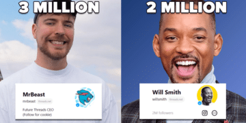 Most Followed Threads Accounts Till Now