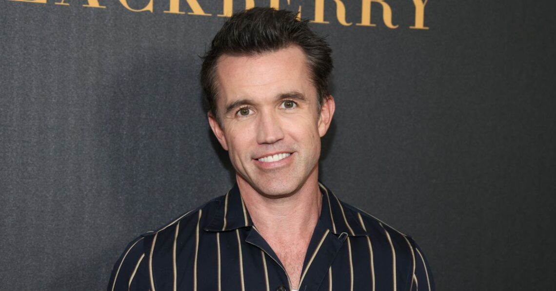 Rob McElhenney Reveals Diagnosis Of Disabilities