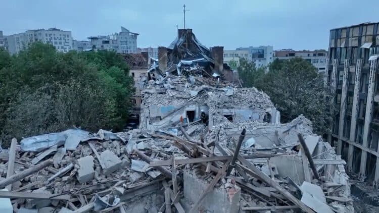 Russian missile strike kills 4 civilians in Lviv as Zelenskyy vows response