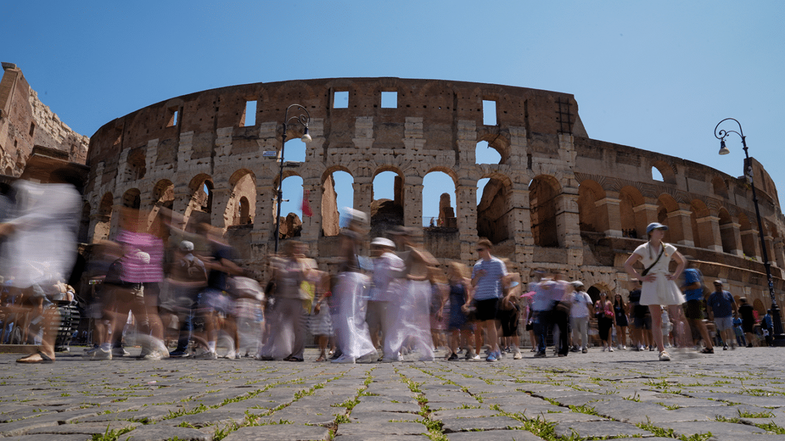 Swiss teen filmed defacing Rome’s ancient Colosseum weeks after British tourist caught engraving names on wall Swiss teen filmed defacing Rome’s ancient Colosseum weeks after British tourist caught engraving names on wall