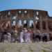 Swiss teen filmed defacing Rome’s ancient Colosseum weeks after British tourist caught engraving names on wall
