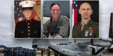 Bodies of 3 Marines killed during in Australian Osprey crash pulled from site of crash