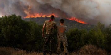 Greek authorities arrest 79 ‘arsonist scum’ in connection with devastating wildfires