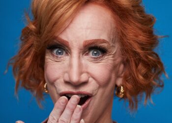 Kathy Griffin Reveals Clownish Pout After Getting Her Lips Tattooed