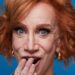 Kathy Griffin Reveals Clownish Pout After Getting Her Lips Tattooed
