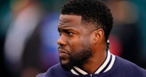 Kevin Hart In Wheelchair After Foot Race With Ex-NFL Player Kevin Hart In Wheelchair After Foot Race With Ex-NFL Player