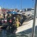 Long Beach pleasure boat explodes after catching on fire, leaving 2 dead, 3 injured