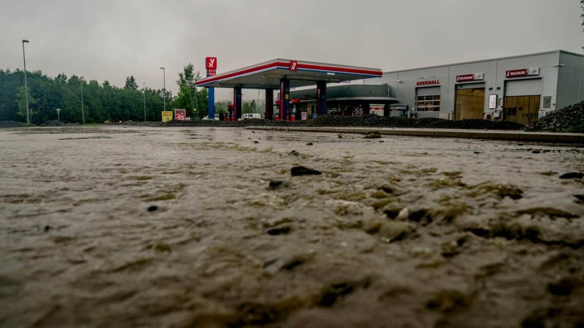Northern Europe faces widespread disruption as Storm Hans triggers heavy rains and strong winds