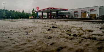 Northern Europe faces widespread disruption as Storm Hans triggers heavy rains and strong winds