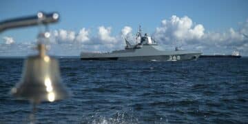 Russian warship fires warning shots in Black Sea at civilian cargo ship