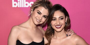 Selena Gomez And Francia Raísa Enjoy Night Out