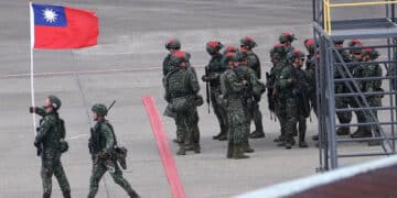 Taiwan detains military officer and collaborators over alleged espionage for China