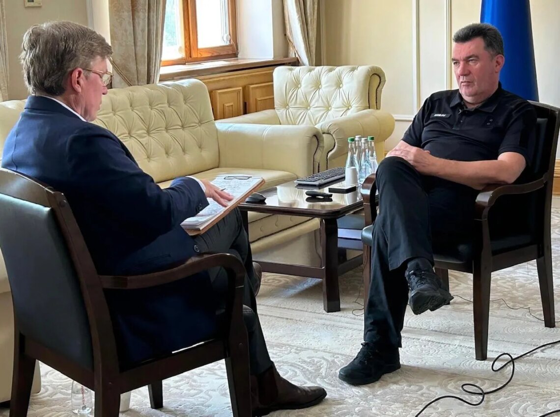 Tall, burly Oleksiy Danilov is one of the key players in Ukraine’s brave fight against Russia 