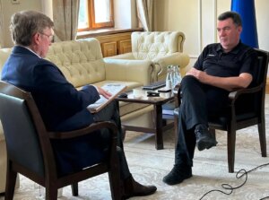 Tall, burly Oleksiy Danilov is one of the key players in Ukraine’s brave fight against Russia 