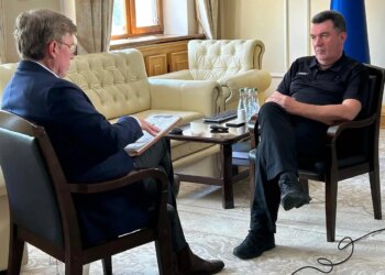 Tall, burly Oleksiy Danilov is one of the key players in Ukraine’s brave fight against Russia 