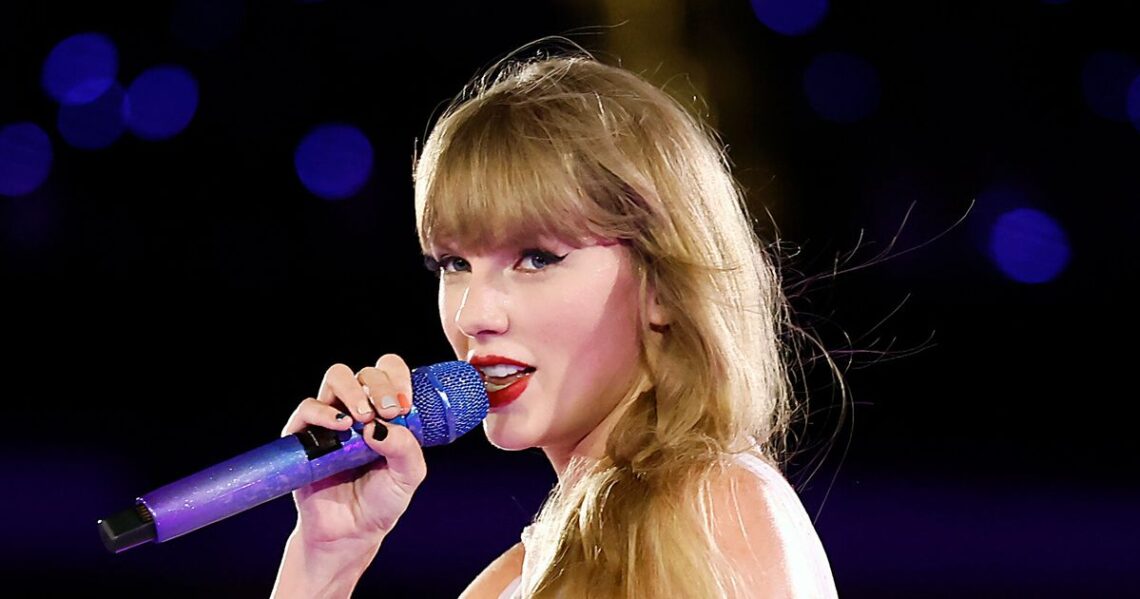 Taylor Swift Hands Kobe Bryant's Daughter A Hat On Eras Tour