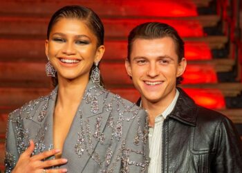 Zendaya Visits Oakland School With Tom Holland