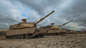 First US-made Abrams tanks arrive in Ukraine months ahead of schedule