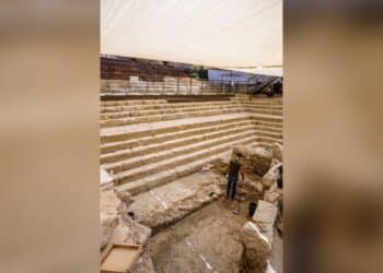 Steps where Jesus walked and healed a blind man unearthed for first time in 2,000 years