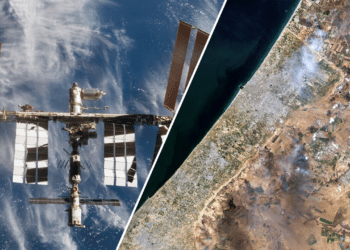 Astronauts aboard International Space Station share views of the Israel-Hamas war from above