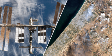 Astronauts aboard International Space Station share views of the Israel-Hamas war from above
