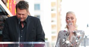 Blake Shelton Honors Gwen Stefani With Moving Walk Of Fame Speech
