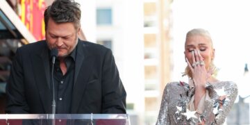 Blake Shelton Honors Gwen Stefani With Moving Walk Of Fame Speech