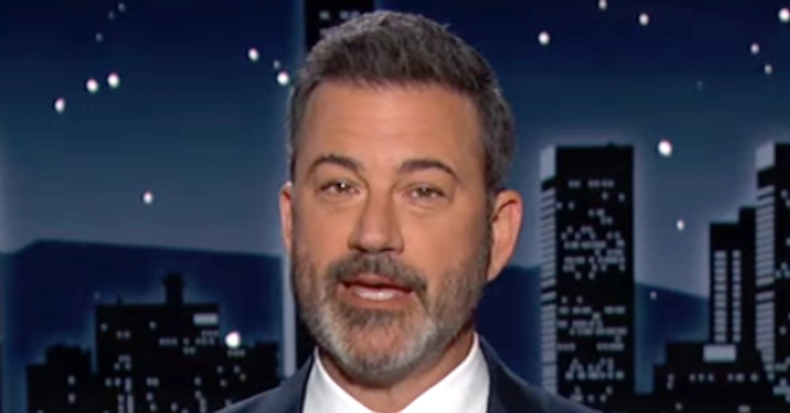 Jimmy Kimmel Awards Withering Prize To Trump Over Israel Remarks