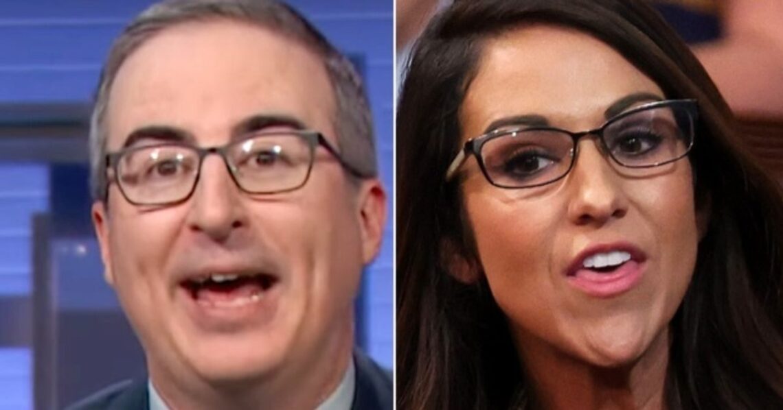 John Oliver Trolls Lauren Boebert In First Show Back After Strike