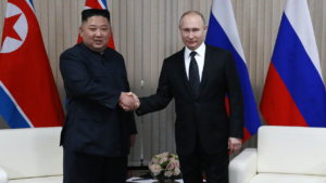 North Korea-Russia border rail traffic surging with unknown cargo, satellite imagery shows