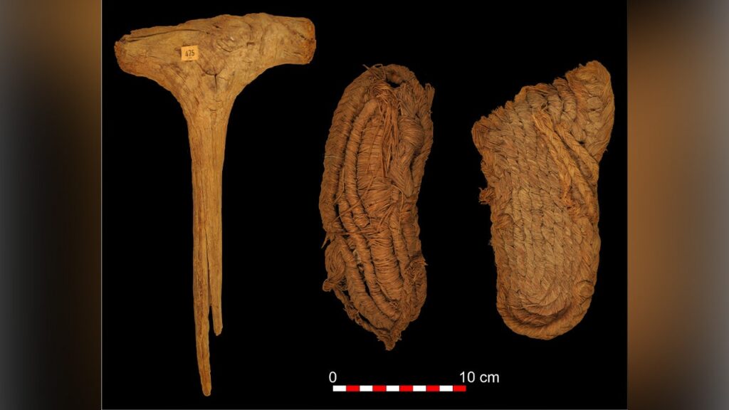 Scientists say pair of sandals discovered in Spanish bat cave are 6,000 years old, Europe’s oldest shoes