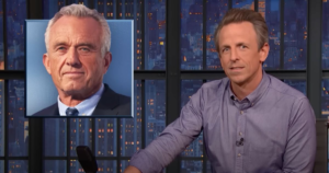 Seth Meyers Hits Robert F. Kennedy Jr. With A Brutal Two-Pronged Jab