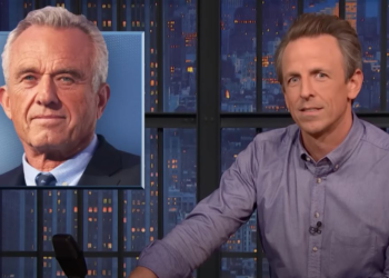 Seth Meyers Hits Robert F. Kennedy Jr. With A Brutal Two-Pronged Jab