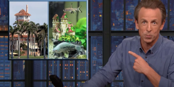 Seth Meyers Mercilessly Mocks Trump's Mar-A-Lago Math