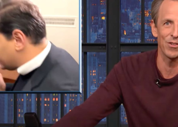 Seth Meyers Spots The Moment That Perfectly Encapsulates George Santos
