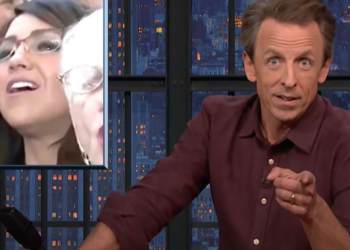 Seth Meyers Turns GOP Boos For Reporter Into Taunt Of Lauren Boebert
