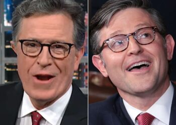 Stephen Colbert Gives Mike Johnson Biblical Smackdown