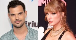 Taylor Lautner Backflips At Taylor Swift’s ‘Eras Tour’ Movie Screening