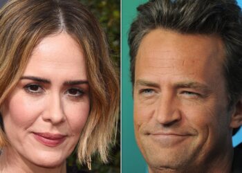 'He Absolutely Did Not Need To': Sarah Paulson Recalls Matthew Perry Helping Her Get Hired