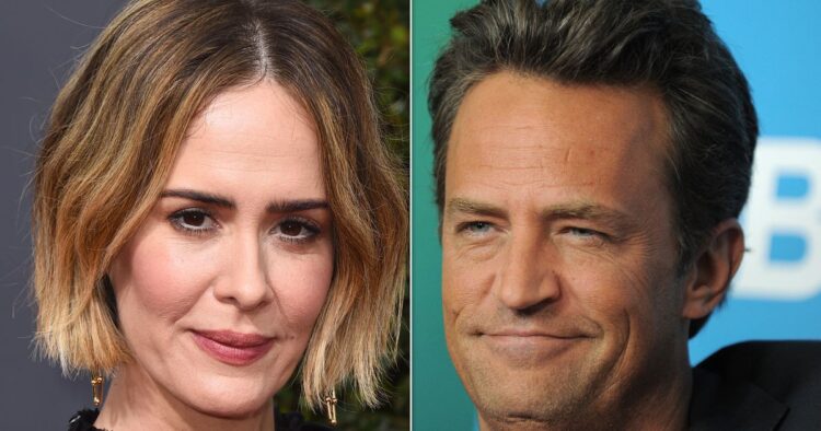 'He Absolutely Did Not Need To': Sarah Paulson Recalls Matthew Perry Helping Her Get Hired