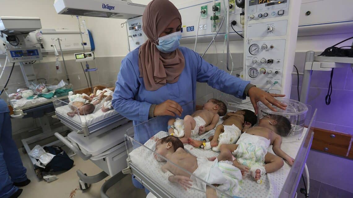 31 premature babies evacuated from Gaza’s largest hospital as US confirms Hamas operations there