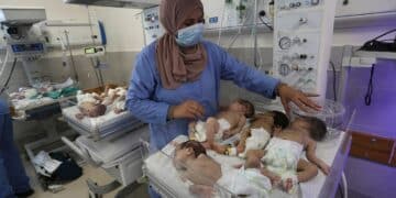 31 premature babies evacuated from Gaza’s largest hospital as US confirms Hamas operations there