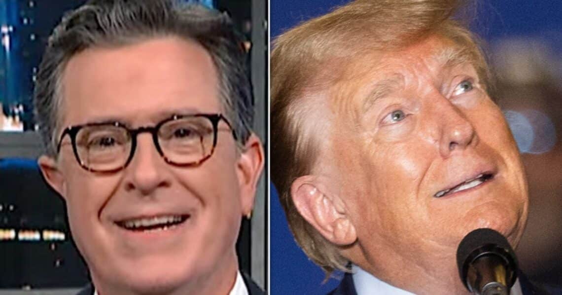Colbert Gives Trump Blunt Message About Who He'll Meet In Hell