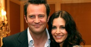 Courteney Cox Shares Tribute To Matthew Perry With Unaired ‘Friends’ Clip